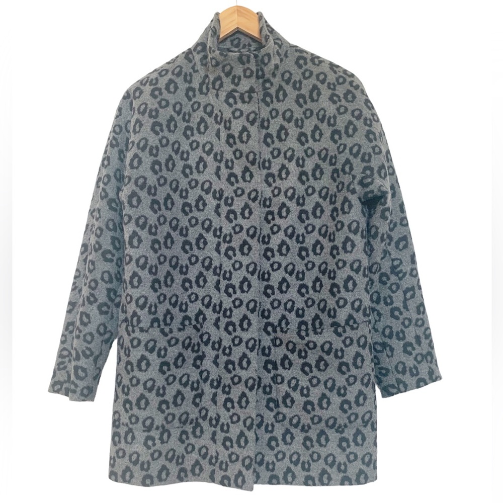 Old Navy Coat Cheetah Print Size Small